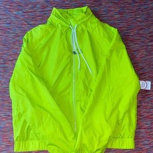 Neon women’s windbreaker